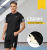 Sport Quick Dry Suit two piece Suit men's short sleeved casual running Suit Summer Quick Dry T-shirt 1801
