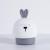 Colorful Rabbit Silicone Light LED Color Changing Decompression Night Light Children Bedside Atmosphere Small Night Lamp Creative Gift