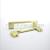 Double Hole Handle Golden Cabinet Handle Customizable Light Chrome Furniture Handle Wardrobe Shoe Cabinet Metal Handle