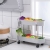 W27-B1403 Toilet Bathroom Gap Storage Rack Kitchen Narrow Cabinet Refrigerator Mobile Multi-Layer Shelf