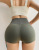 High-waisted Buttock stretches Seamless Yoga Pants Exercise Fitness Peach Buttock and shorts Tights female Amazon