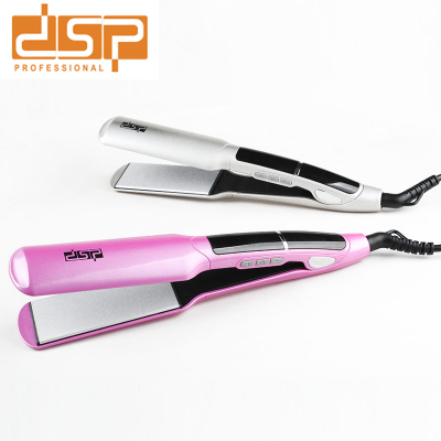 DSP Dansong electric splint home coil straight ceramic anion hair pull straight plate adjustable small curling iron
