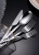 Wholesale hotel Western - style Portuguese tableware set Steak knife and fork stainless steel spoon, thick stirring spoon set of three