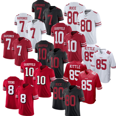 NFL Jersey 49ers #85 Kittle 10 Garoppolo 97 BOSA Legendary Second Generation Football Shirt