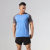 shortsleeved Men's Quickdry Tshirt in 2020 Summer Breathable elastic sweatshirt Running Exercise fitness shortsleeved