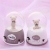[45#] Small Crystal Ball with Lamp Cartoon Resin Crafts Home Decoration Gifts Couple's Birthday Present