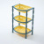Currently Available Wholesale Three-Layer Kitchen Plastic Storage Rack Creative Bathroom Storage Rack Floor-Type Sundries Storage Rack Wholesale