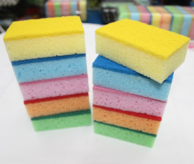 Factory Direct Sales Color Spong Mop Scouring Pad Cleaning Scouring Pad Home Kitchen Cleaning Supplies Wholesale
