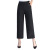 Spring and Autumn Middle-Aged and Elderly Casual Women's Pants Mom Pants 40-50 Years Old Wide Leg Pants Women's Wide-Leg Pants Temperament Cropped Pants
