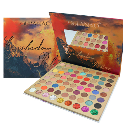 Oulanao + Matte Eyeshadow Palette Eyeshadow Palette Pearlescent Eye Modification Concealer Multi-Color Hot Sale