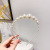 Pearl Hairpin Headband Women's All-Match Outing Simple Korean Hair Grottoes Retro French Style 2020 New Broken Hair Band Headband