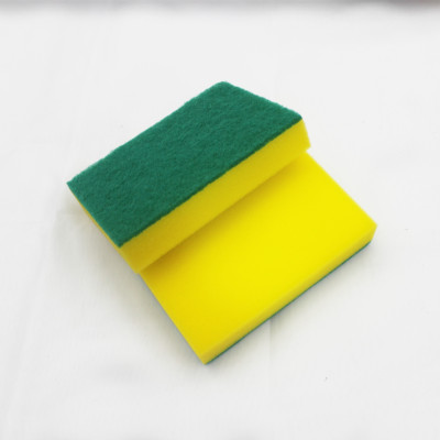 Factory Direct Sales Do Not Hurt Hands Scouring Sponge Sponge Cleaning Wipe Kitchen Cleaning Supplies Wholesale 2 Pieces