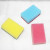 Factory Direct Sales Three-Color Sponge Decontamination Cleaning Spong Mop Color Sponge Wholesale Scouring Pad 3 Pieces