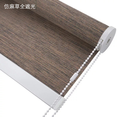 The Japanese roller shutter factory direct is thickened to custom flocking and shading of office curtain curtain