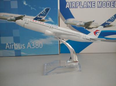 Aircraft Model (16cm China Eastern Airlines A320) Alloy Aircraft Model Simulation Aircraft Model