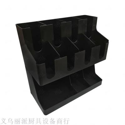 Bar straw holder Disposable paper cup holder take cup holder paper towel cup divider commercial