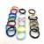 New high quality stretch nylon muslin Korean version of multiple color rubber band head ring