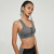 A new high-intensity yoga bra quick-dry running BRA with A shock resistant front Zipper