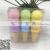 Pencil shaped Highlighter Macaron fan your highlighter Set Creative stationery cartoon shaped highlighter