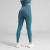 Cross-border Aliexpress Amazon Seamless Quick-dry High-waisted-hip Running Exercise Stretch Fitness Training Yoga Pants