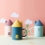 M04-8921 Creative Small House Mug Children Cute Cartoon Drop-Resistant Pp Drinking Cup with Lid Milk Cup