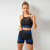 The spot Europe and the United States new quickdry yoga vest shorts suit sports Running Seamless Fitness bra suit women