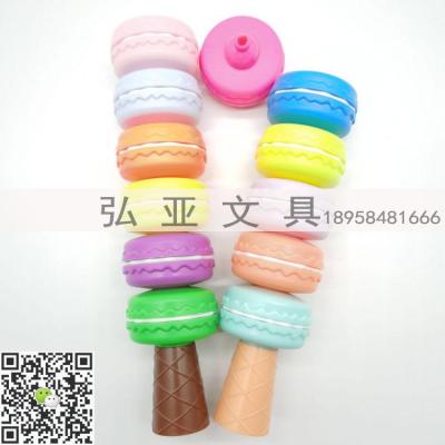 Macaron string highlighters with 6 colors can be split multi-section highlighters with 6 colors cute creative stationery