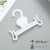 White New Material Soft Rubber Sandals Shoe Hook Plastic Supermarket Flip Flops Shoe Hook Jewelry Hook