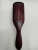 Brown Red Handle Hard Silk Comb, Pp Silk, Black Bristle Mixed Brush