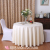 Placed catering hotel Conference Tablecloth Tablecloth Wedding reception Tablecloth Round tablecloth
