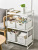 Manufacturers Direct Portable Desktop Storage Basket with LID PP shelving Chest DRAWER Basket Wholesale Sundry Storage