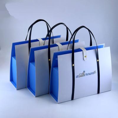 Wholesale Customized High-End Wig Packaging Gift Bag Handle Rivet Gift Bag