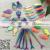 Small fish fluorescent pen UV plated super bright rainbow colored  mini fluorescent pen Mermaid creative Gift pen