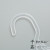 Factory Hot Sale Foreign Trade Hanging Garment Export Full Type White in Thin Section Plastic Hanger