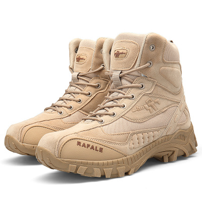 High-Top Desert Boots Combat Boots Military Fans Outdoor Climbing Boots Tactical Boots