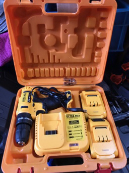 24V Yellow Two-Power One-Charge Drill