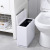 Square Spring cover type Garbage Can Toilet flap Classification bin Japanese Press type Garbage can