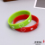 Cute Love Pattern Decorative Girly Style Silicone Bracelet Fashion Colorful Sports Casual Wrist Strap