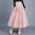 2020 autumnwinter voluminous ankle length skirt high waisted slim fairy skirt net skirt A line skirt 8859