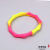 Casual Sports Style Gradient Mixed Color Matching Silicone Bracelet Rubber Wristband Couple Hand Ring Factory Spot Direct Sales