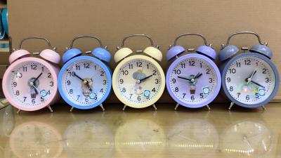 Creative Gift Student Dormitory Alarm Clock Lazy Ultra-Quiet with Light Pendulum Clock