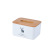 Nordic Desktop Simple Extraction Box Household Bamboo cover tissue Box Living Room Coffee Table Creative Tissue Paper Storage box Nordic Desktop Simple Extraction box