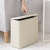 Kitchen Crepe, Living room, bathroom with LID, Creative Popup Lid, Square Press trash can