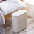 Large family bedroom kitchen Classification sandwiching living room bathroom with LID Creative Oval Pressing dustbin