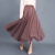 2020 autumnwinter voluminous ankle length skirt high waisted slim fairy skirt net skirt A line skirt 8859