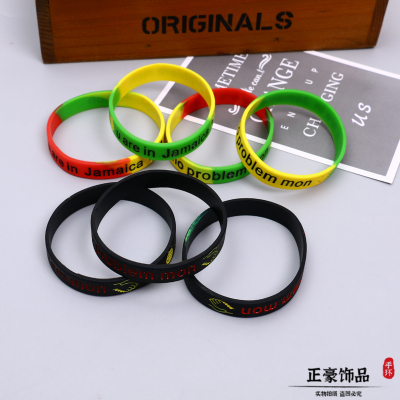 Factory Spot Direct Sales All Kinds of Silicone Sports Bracelet Basketball Football and Other Group Sports Group Logo Wristband