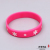 Zhenghao Ornament Spot Supply Cartoon Color Matching Snowflake Pattern Bracelet Fashion Personalized Silicone Sports Wristband