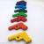 Students can customize 4 colors of plastic crayons in the shape of cartoon guns