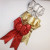 New Christmas red gold and silver bow 20CM full of pink bow Christmas decorations