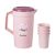 New Summer Large capacity cold kettle with Cup Hotel Household Plastic Cold kettle set with pot beer pot New Summer large capacity cold kettle with Cup Hotel Household Plastic Cold kettle set with pot beer pot